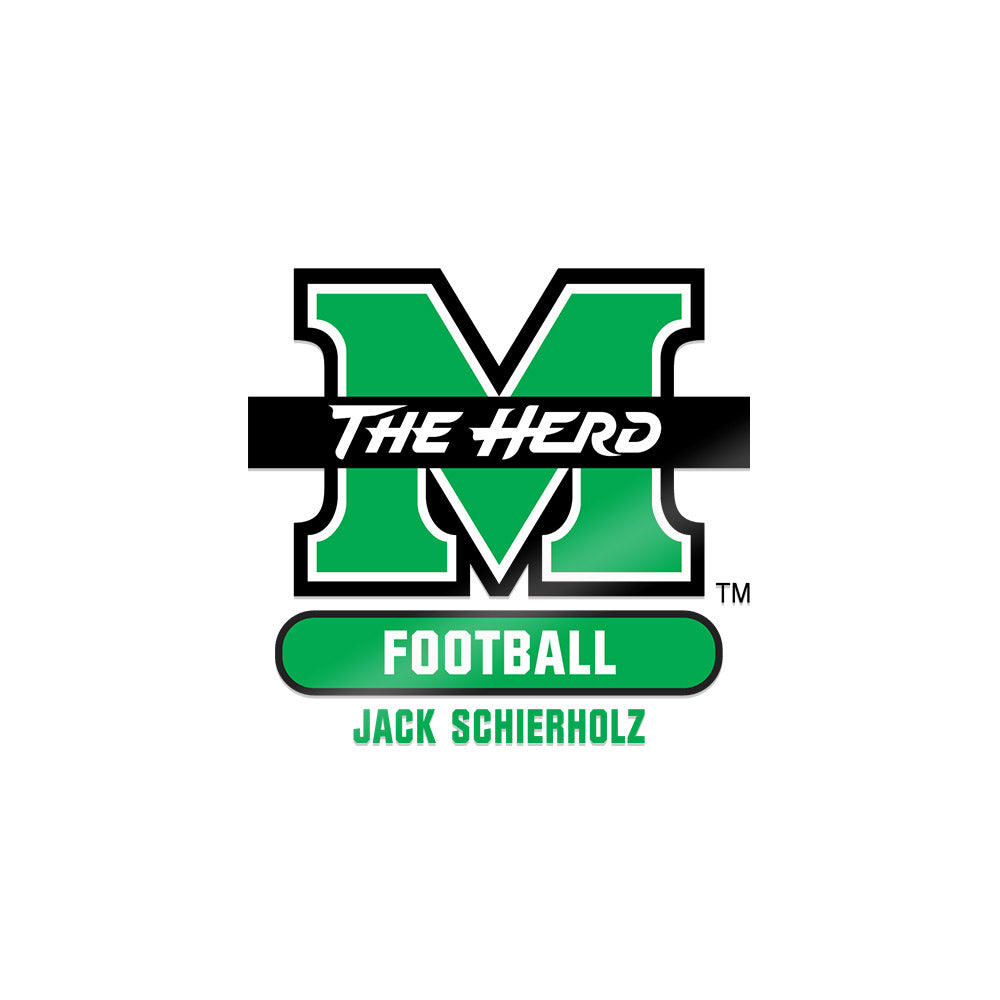 Marshall - NCAA Football : Jack Schierholz - Sticker-0