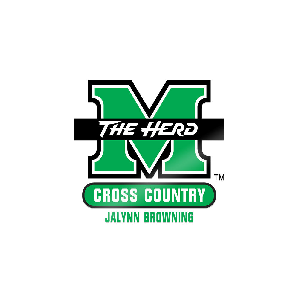 Marshall - NCAA Women's Cross Country : Jalynn Browning - Sticker-0