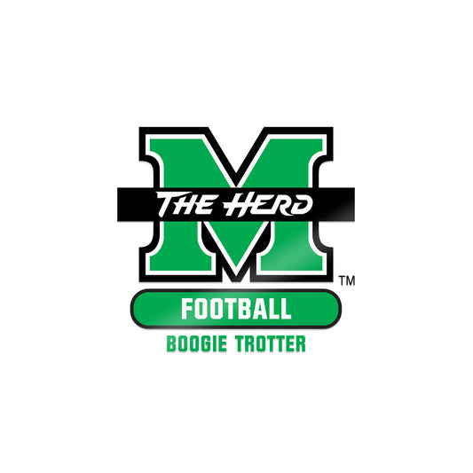 Marshall - NCAA Football : Boogie Trotter - Sticker-0