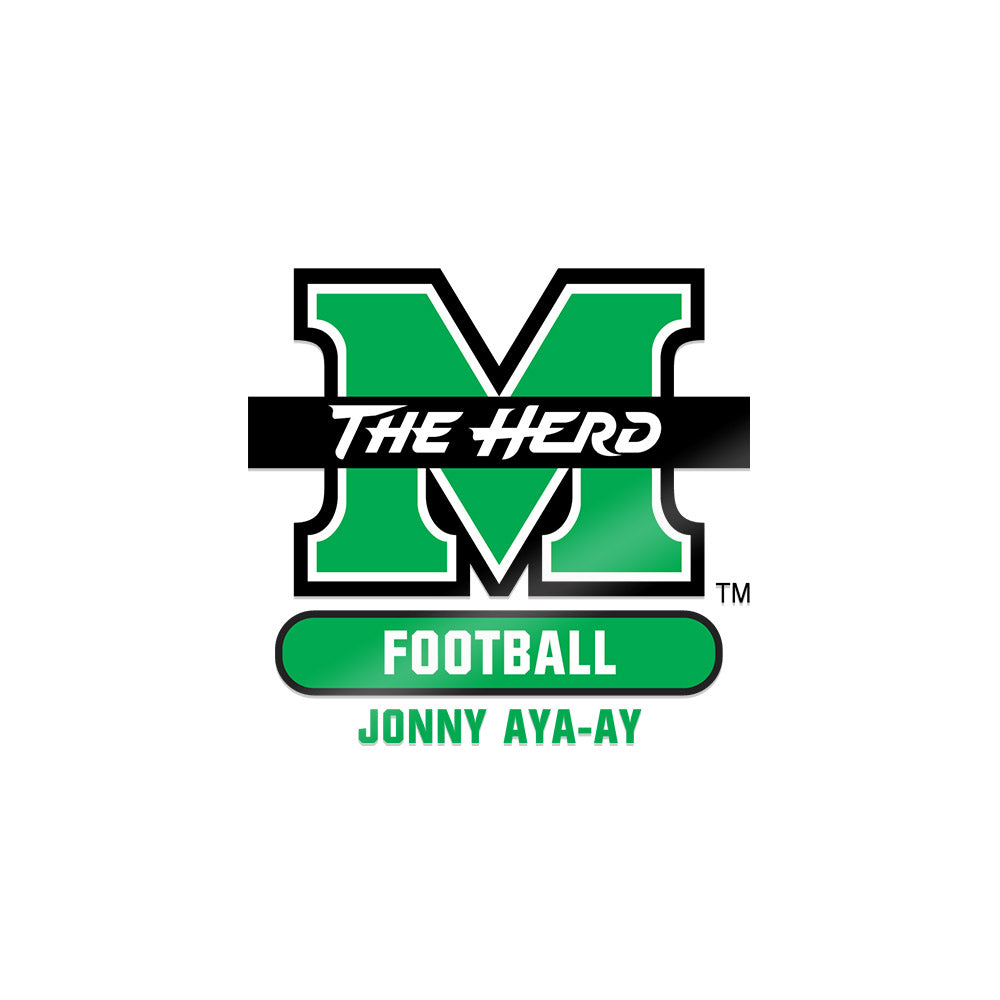 Marshall - NCAA Football : Jonny Aya-ay - Sticker-0