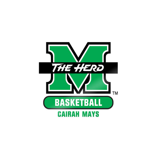 Marshall - NCAA Women's Basketball : Cairah Mays - Sticker-0