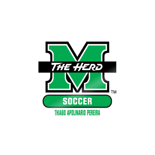 Marshall - NCAA Men's Soccer : Thiago Apolinario Pereira - Sticker-0