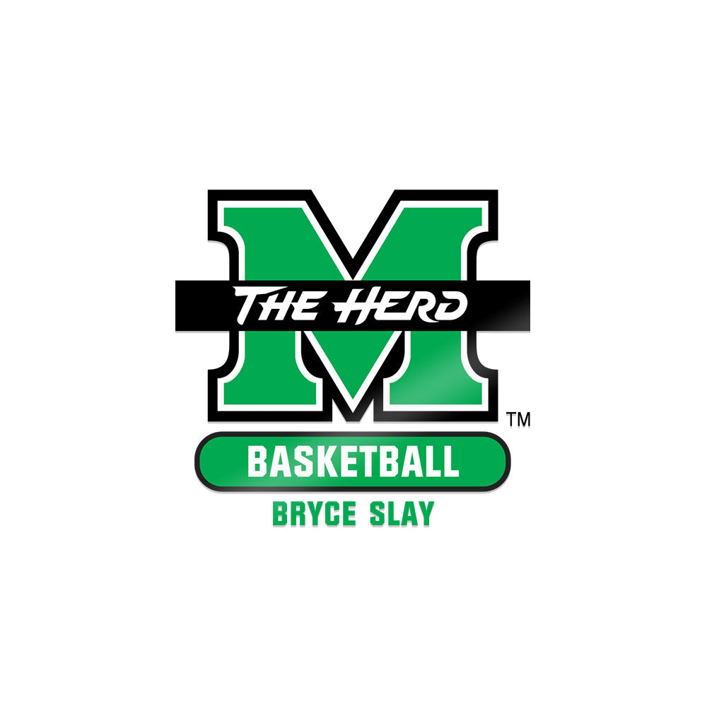 Marshall - NCAA Men's Basketball : Bryce Slay - Sticker-0