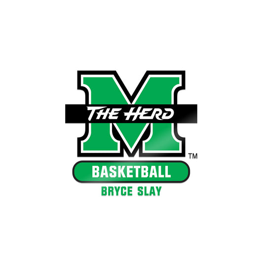 Marshall - NCAA Men's Basketball : Bryce Slay - Sticker-0