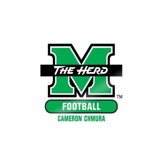 Marshall - NCAA Football : Cameron Chmura - Sticker-0