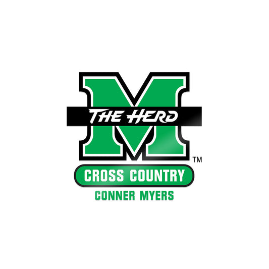 Marshall - NCAA Men's Cross Country : Conner Myers - Sticker-0