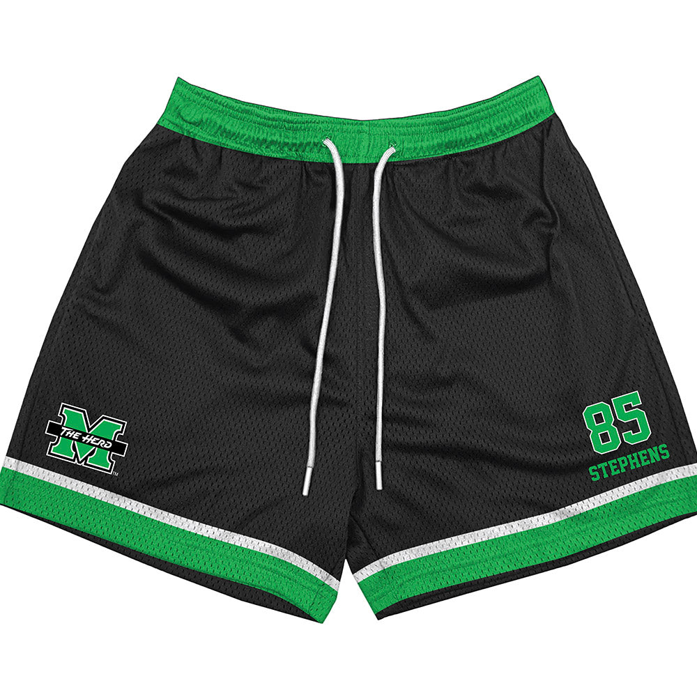 Marshall - NCAA Football : Tracy Stephens - Black Shorts