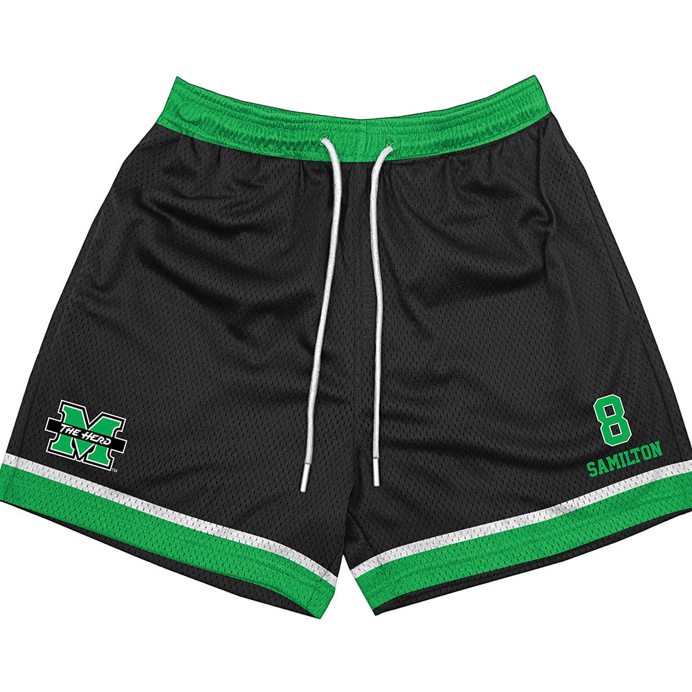 Marshall - NCAA Women's Volleyball : Bria Samilton - Black Shorts