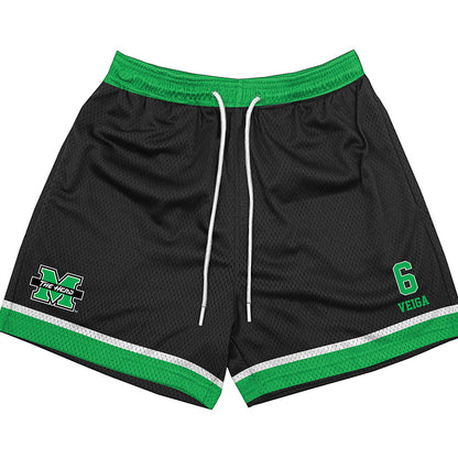 Marshall - NCAA Men's Soccer : Gustavo Veiga - Black Shorts