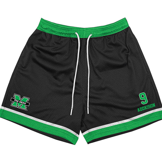 Marshall - NCAA Baseball : Zachary Addkison - Black Shorts