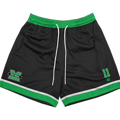 Marshall - NCAA Baseball : Mattheson Go - Black Shorts