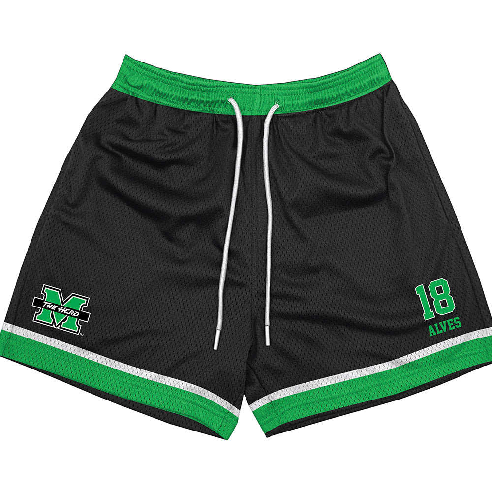 Marshall - NCAA Women's Soccer : Marcella Alves - Shorts-0