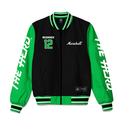 Marshall - NCAA Baseball : AJ McAninch - Bomber Jacket-0