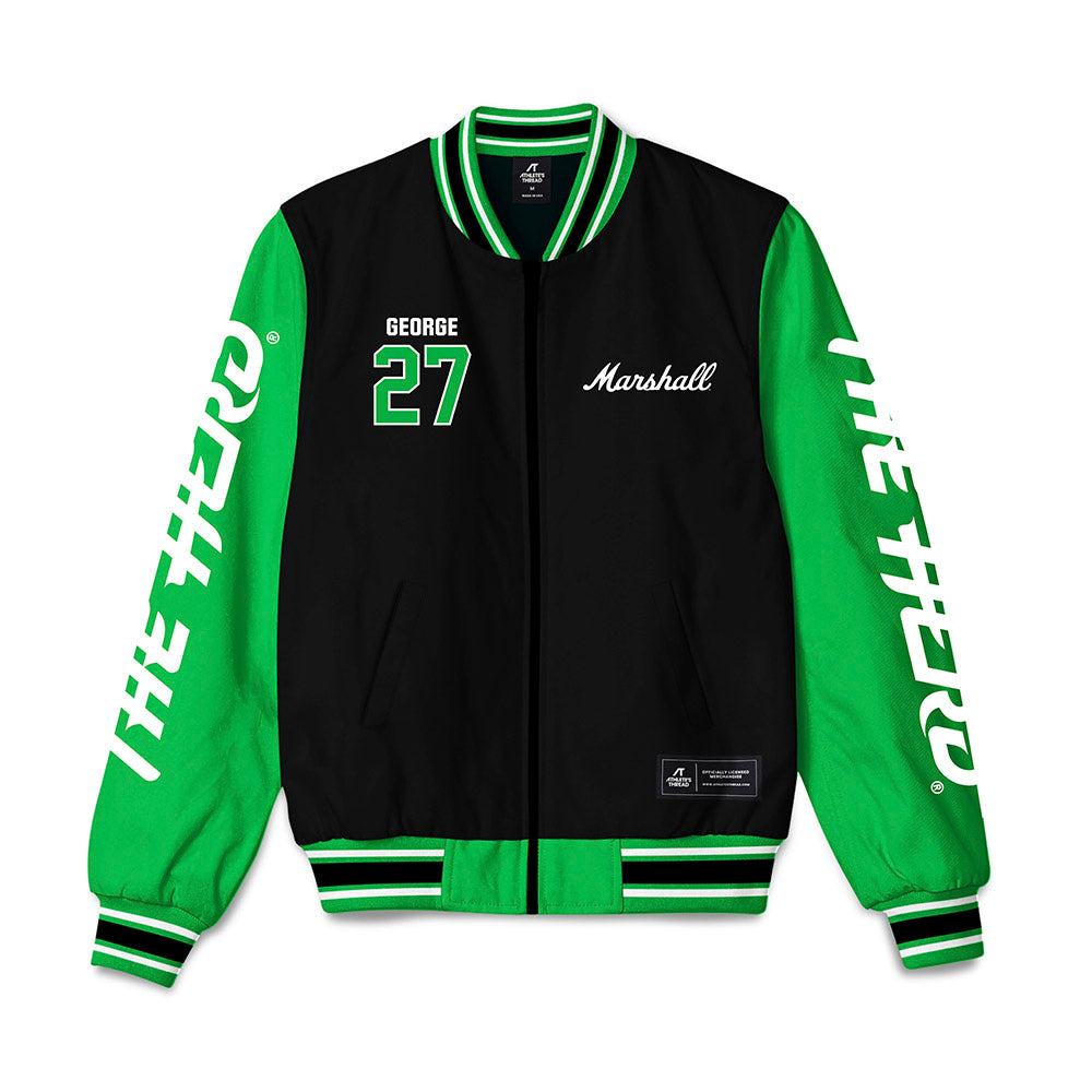 Marshall - NCAA Softball : Ramey George - Bomber Jacket