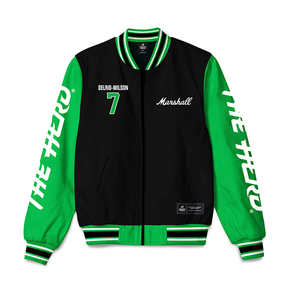 Marshall - NCAA Football : Carlos Delrio-Wilson - Bomber Jacket-0