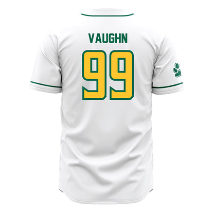 Siena - NCAA Baseball : Casey Vaughn - White Jersey