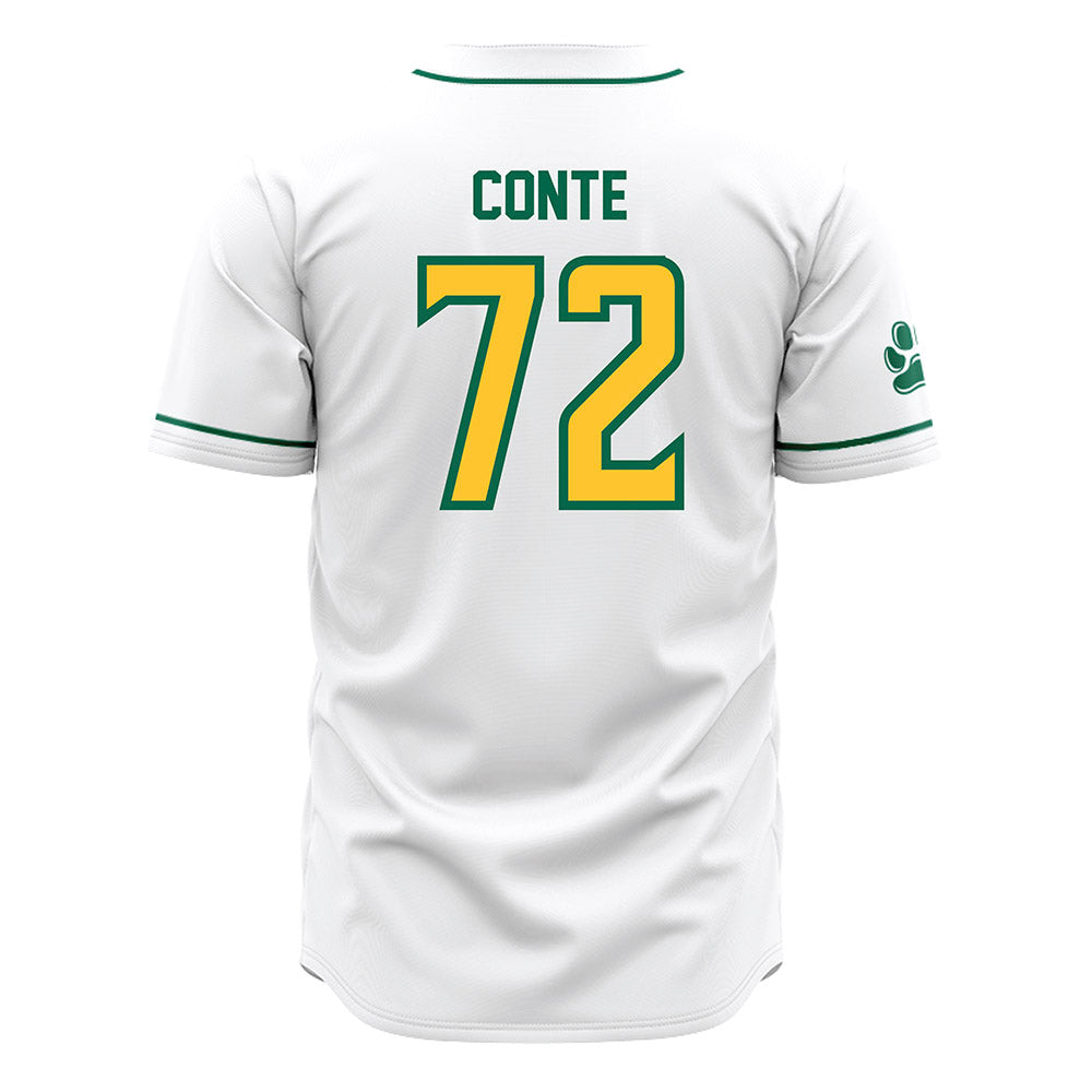 Siena - NCAA Baseball : Giovanni Conte - White Jersey-1