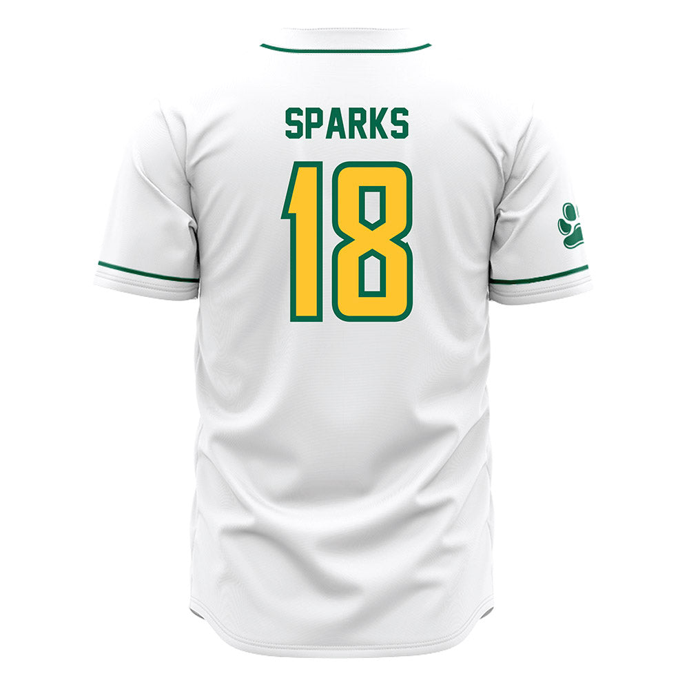 Siena - NCAA Baseball : Jake Sparks - White Jersey
