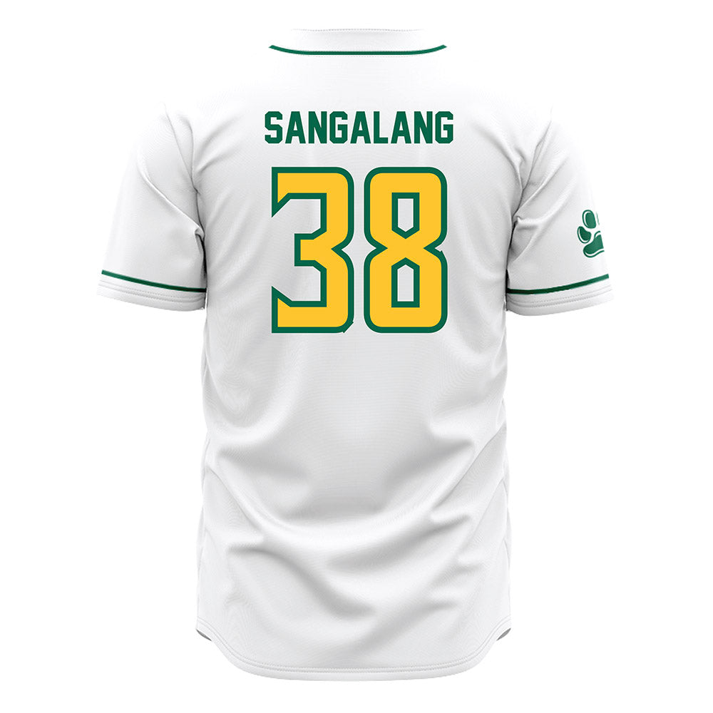 Siena - NCAA Baseball : Jeremy Sangalang - White Jersey
