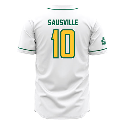 Siena - NCAA Baseball : Tyler Sausville - White Jersey