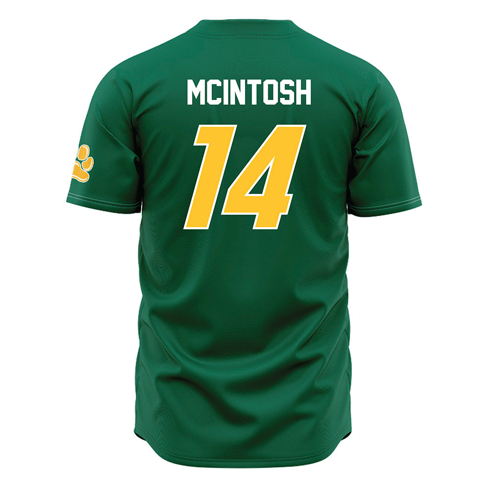 Siena - NCAA Baseball : Lawson McIntosh - Green Jersey-1
