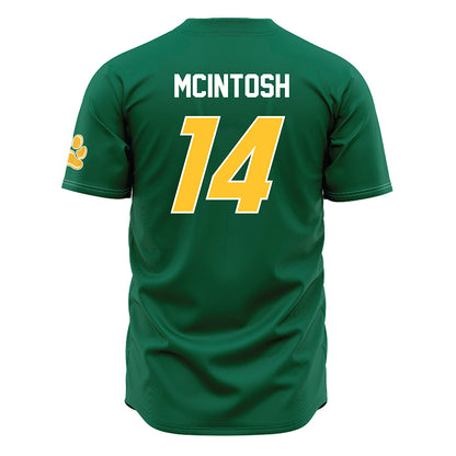Siena - NCAA Baseball : Lawson McIntosh - Green Jersey-1