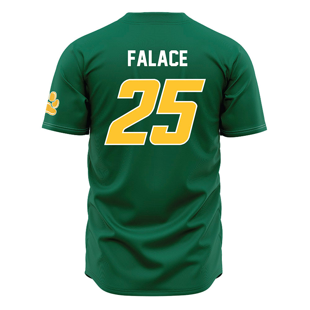Siena - NCAA Baseball : Sam Falace - Green Jersey-1