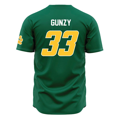 Siena - NCAA Baseball : JT Gunzy - Green Jersey