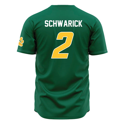 Siena - NCAA Baseball : William Schwarick - Green Jersey