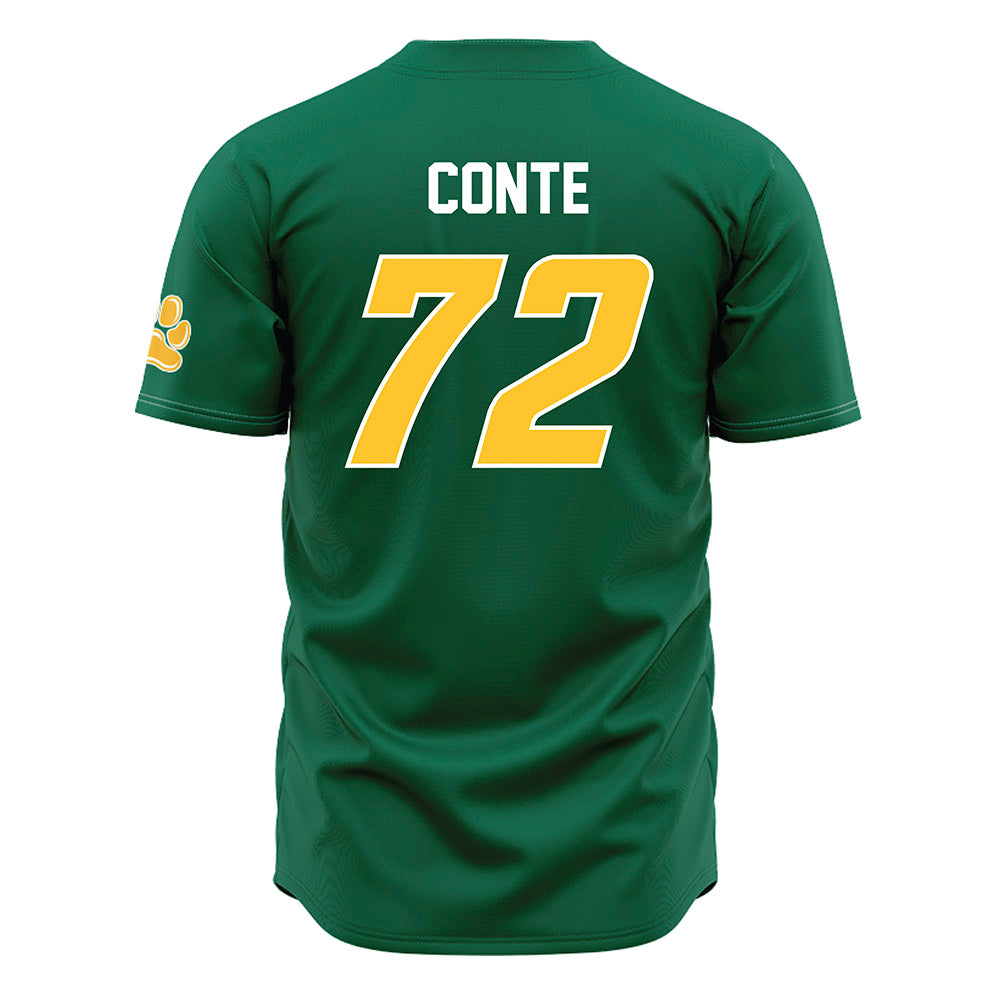 Siena - NCAA Baseball : Giovanni Conte - Green Jersey-1