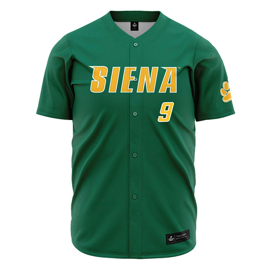 Siena - NCAA Baseball : Matt Thorsen - Green Jersey-0