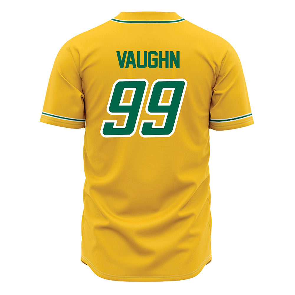 Siena - NCAA Baseball : Casey Vaughn - Gold Jersey