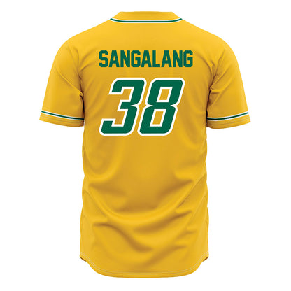 Siena - NCAA Baseball : Jeremy Sangalang - Gold Jersey