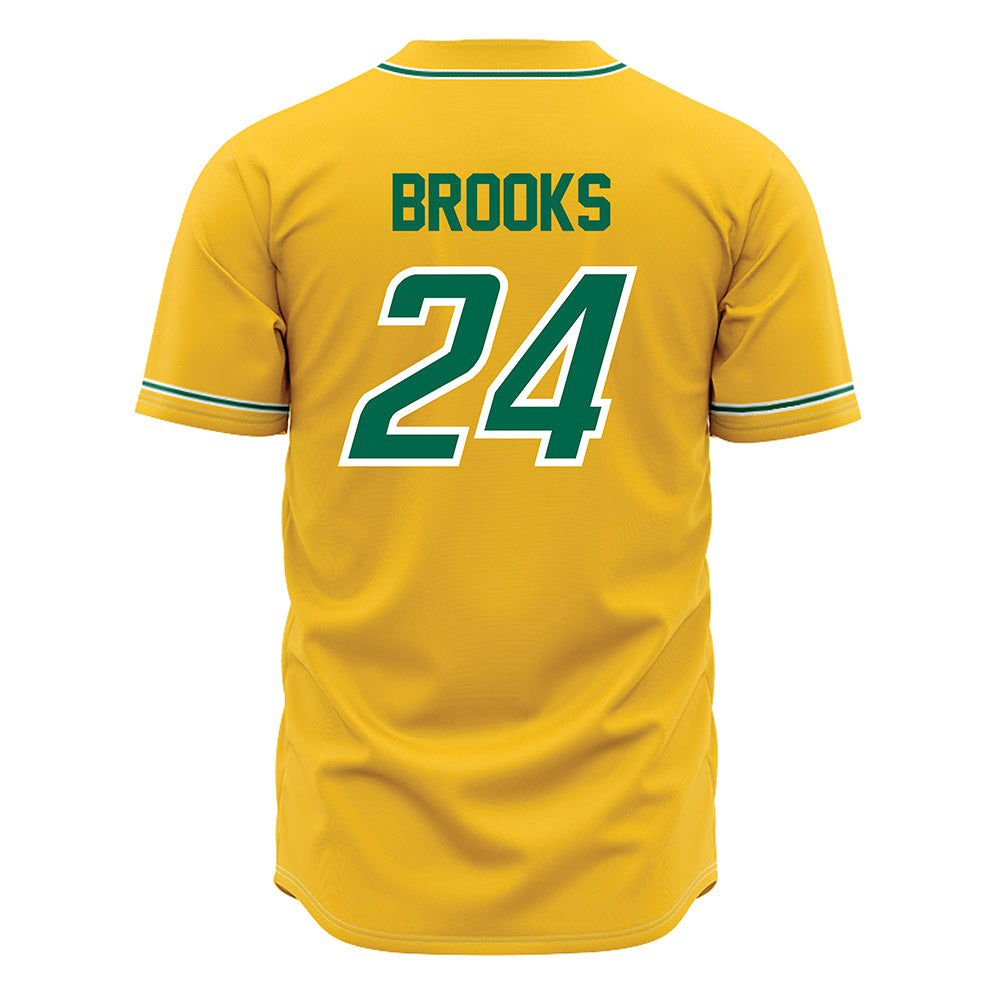 Siena - NCAA Baseball : Noah Brooks - Gold Jersey