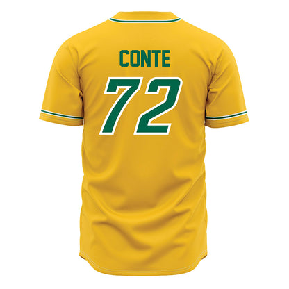 Siena - NCAA Baseball : Giovanni Conte - Gold Jersey-1