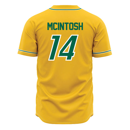Siena - NCAA Baseball : Lawson McIntosh - Gold Jersey-1