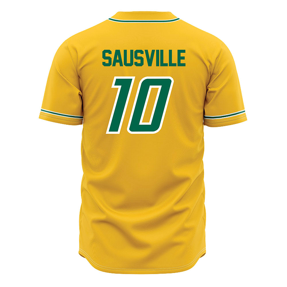 Siena - NCAA Baseball : Tyler Sausville - Gold Jersey