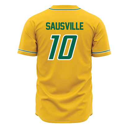 Siena - NCAA Baseball : Tyler Sausville - Gold Jersey