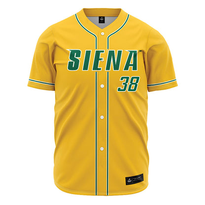 Siena - NCAA Baseball : Jeremy Sangalang - Gold Jersey