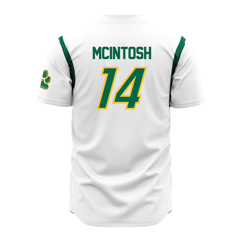 Siena - NCAA Baseball : Lawson McIntosh - White Jersey-1
