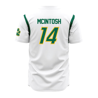 Siena - NCAA Baseball : Lawson McIntosh - White Jersey-1