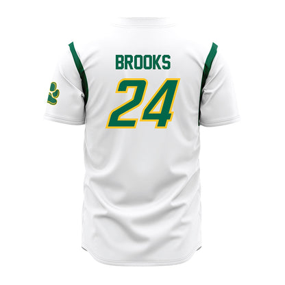 Siena - NCAA Baseball : Noah Brooks - White Jersey