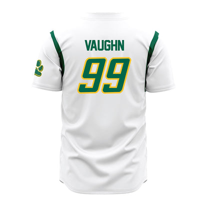 Siena - NCAA Baseball : Casey Vaughn - White Jersey