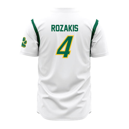 Siena - NCAA Baseball : Billy Rozakis - White Jersey
