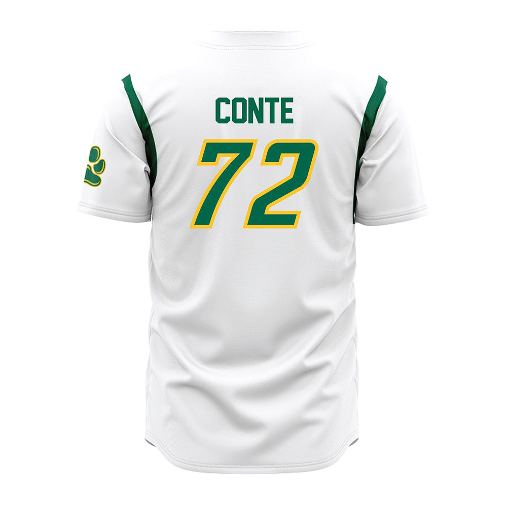 Siena - NCAA Baseball : Giovanni Conte - White Jersey-1