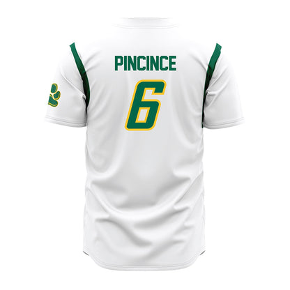 Siena - NCAA Baseball : Owen Pincince - White Jersey-1