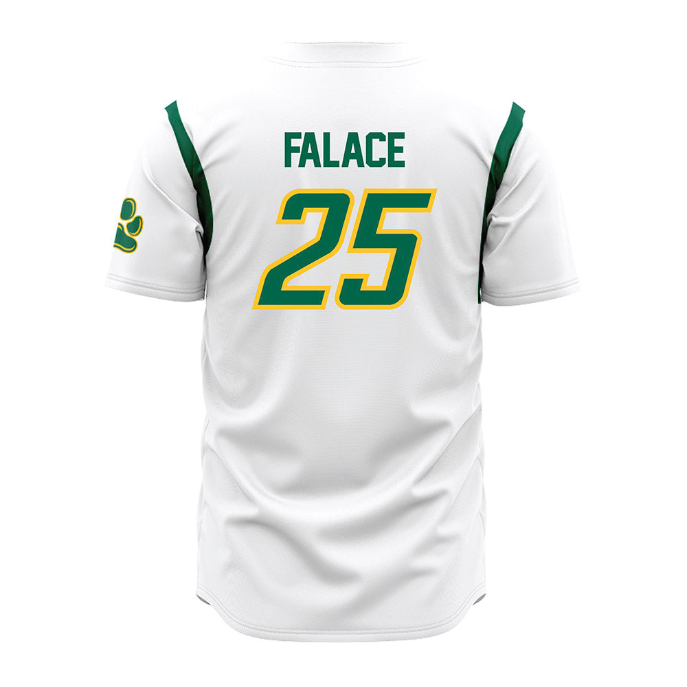 Siena - NCAA Baseball : Sam Falace - White Jersey-1