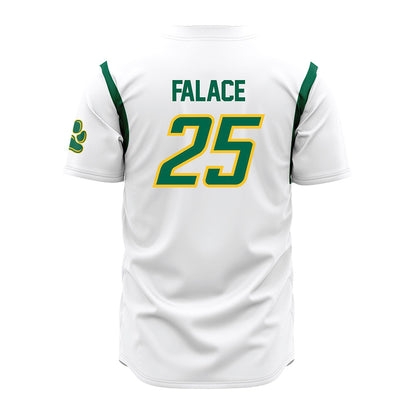 Siena - NCAA Baseball : Sam Falace - White Jersey-1
