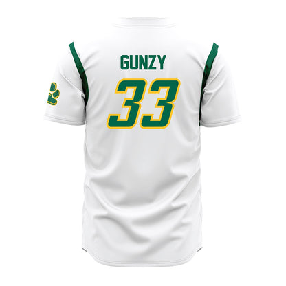 Siena - NCAA Baseball : JT Gunzy - White Jersey