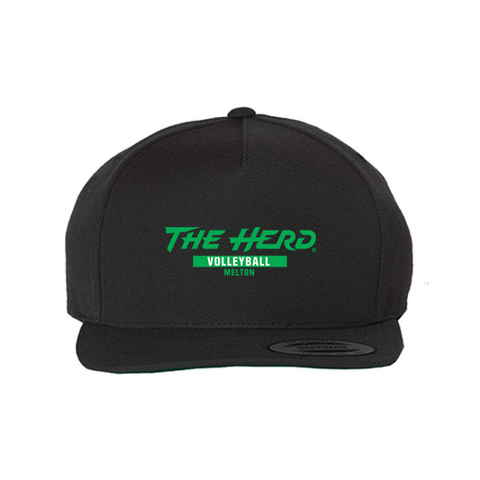 Marshall - NCAA Women's Volleyball : Teagan Melton - Snapback Hat